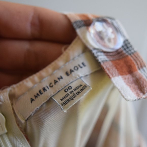 American Eagle Outfitters Plaid Jumpsuit - Picture 7 of 7